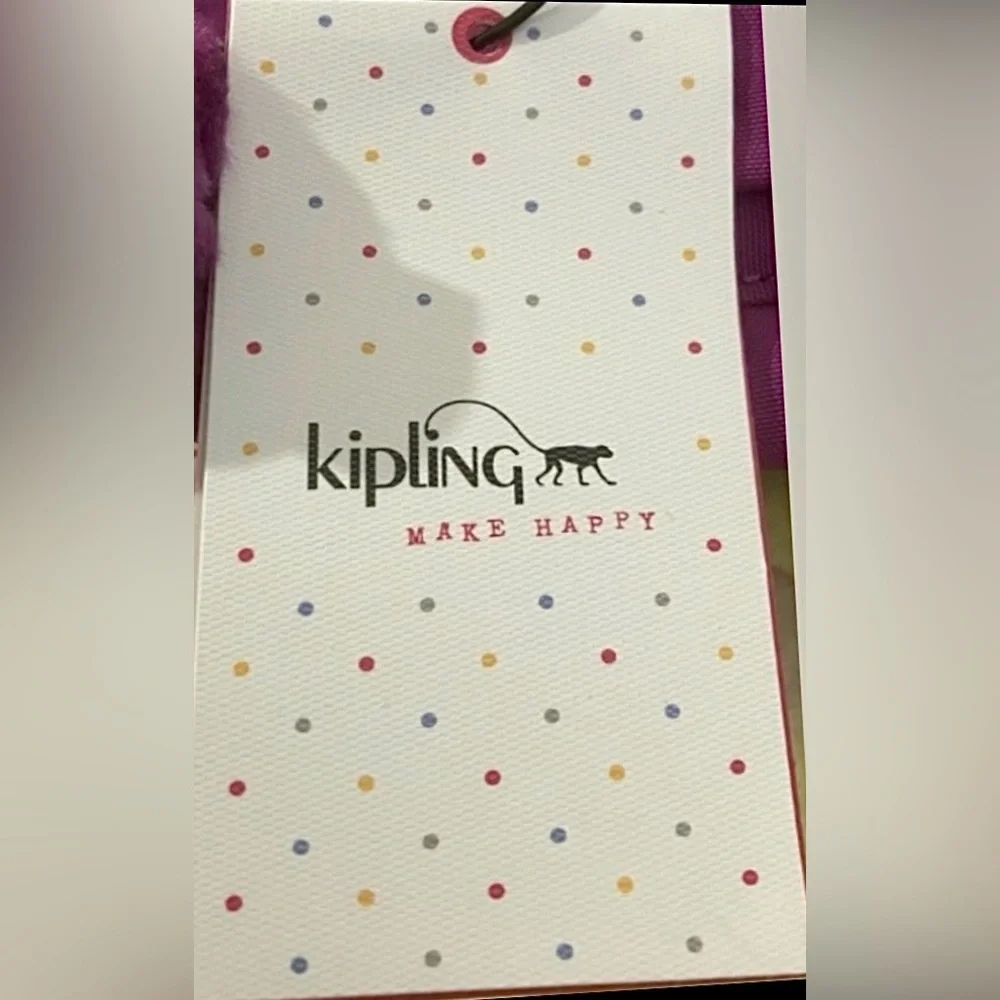 Kipling Elsie Convertible Crossbody Bag Clutch TM5429 Blomingrse Pink 14x15” NWT